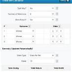 each way treble bet calculator